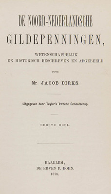 14428
          <br/>
          De Noord-Nederlandsche gildepenningen, wetenschappelijk en historisch beschreven en afgebeeld : dl. 1
          <br/>
          <em></em>